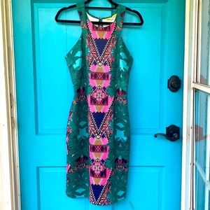 NWT Gianni Bini Nora Dress Cabana Print size L